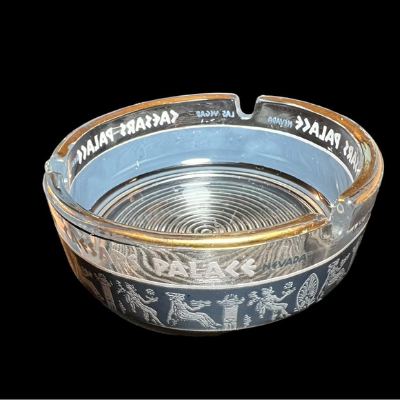 Vintage Caesars Palace Casino 3.5” Glass Ashtray Las Vegas Nevada - Picture 6 of 11
